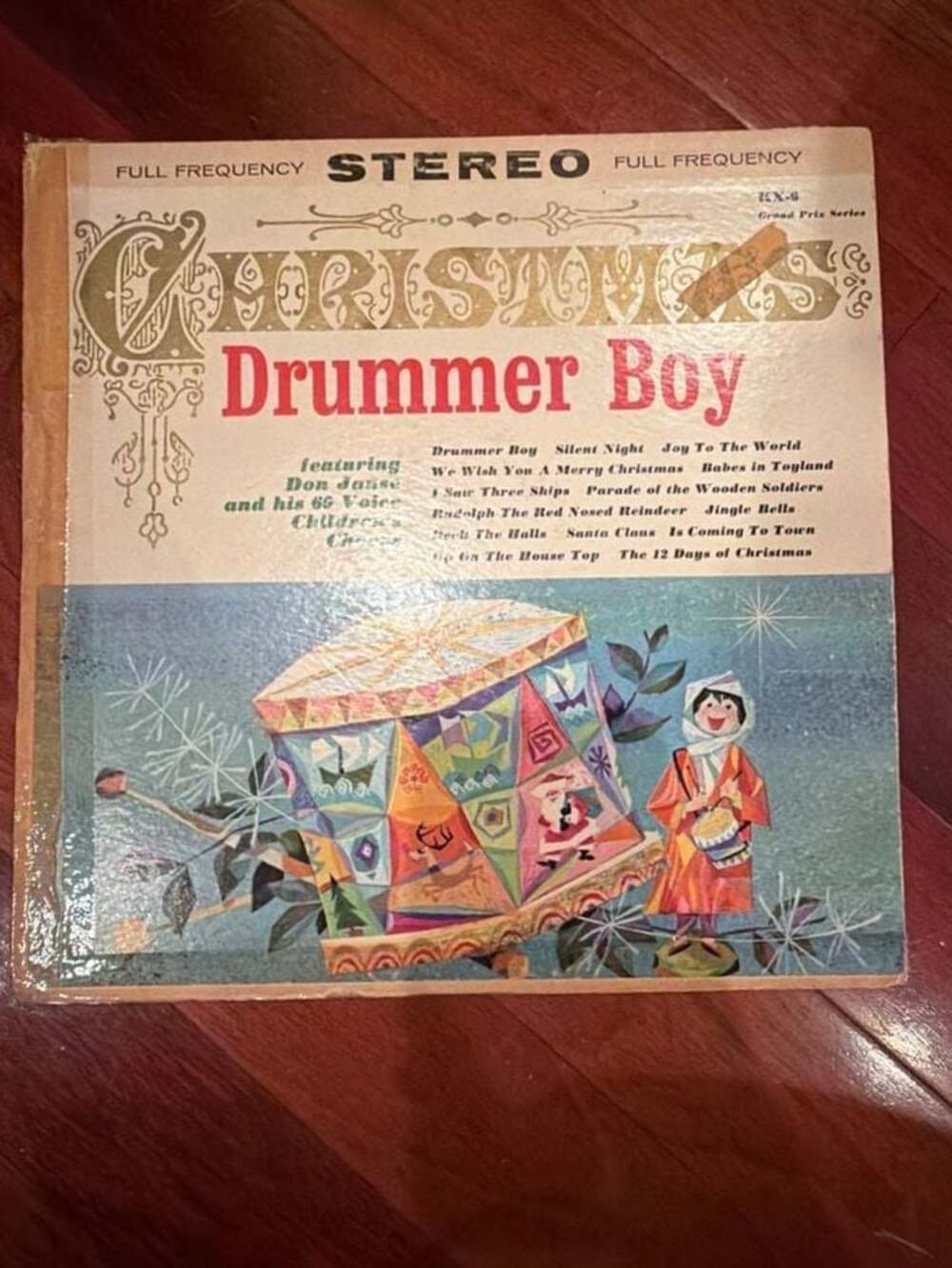 The Christmas Drummer Boy Vinyl LP - Don Janse & His 60-Voice Children's Chorus